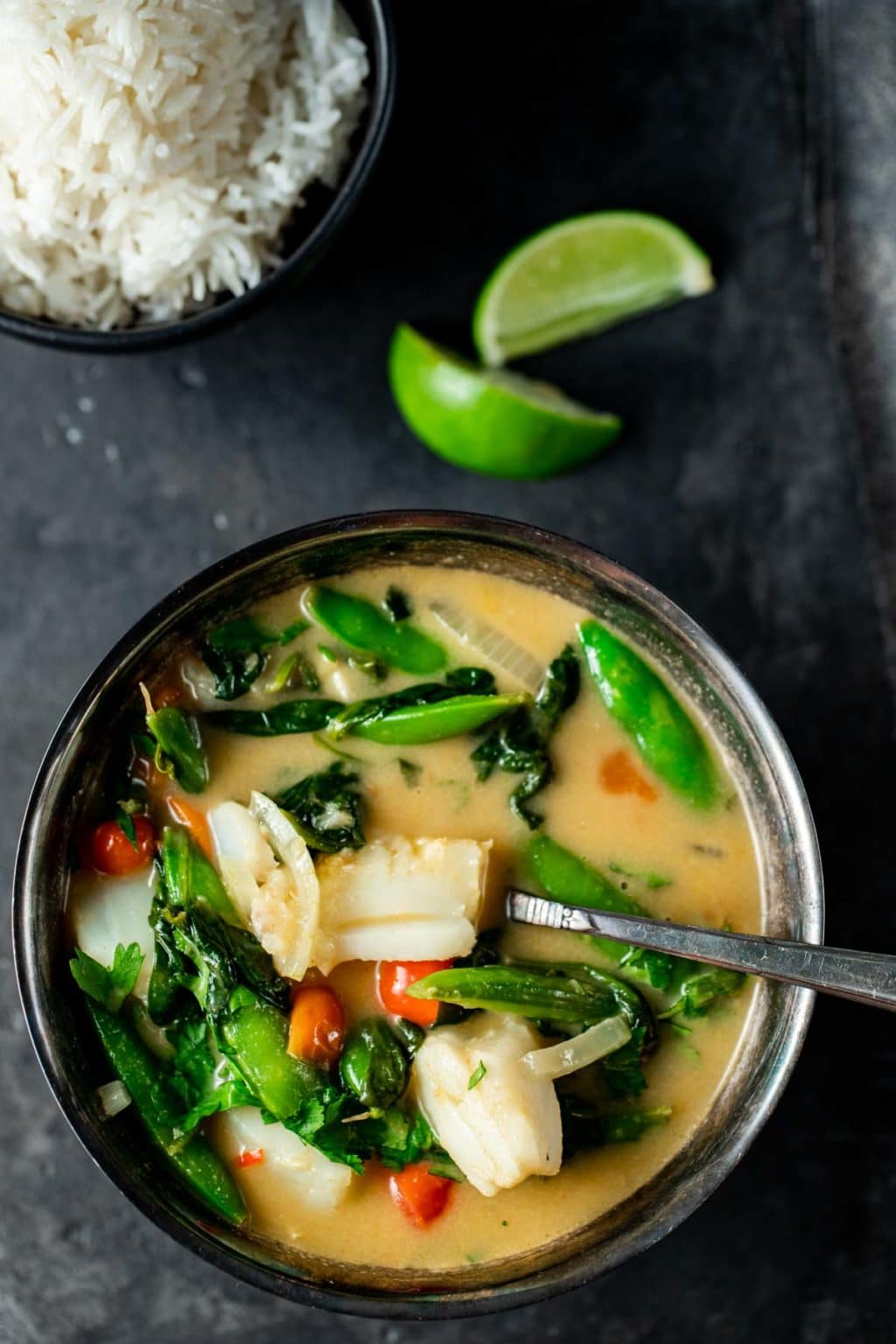 Easy Green Thai Fish Curry Went Here This