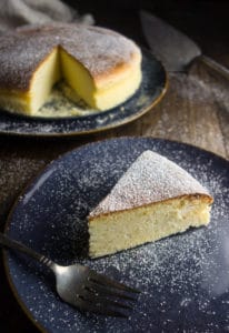 Fluffy Japanese Cotton Cheesecake with Powdered Sugar - Went Here 8 This