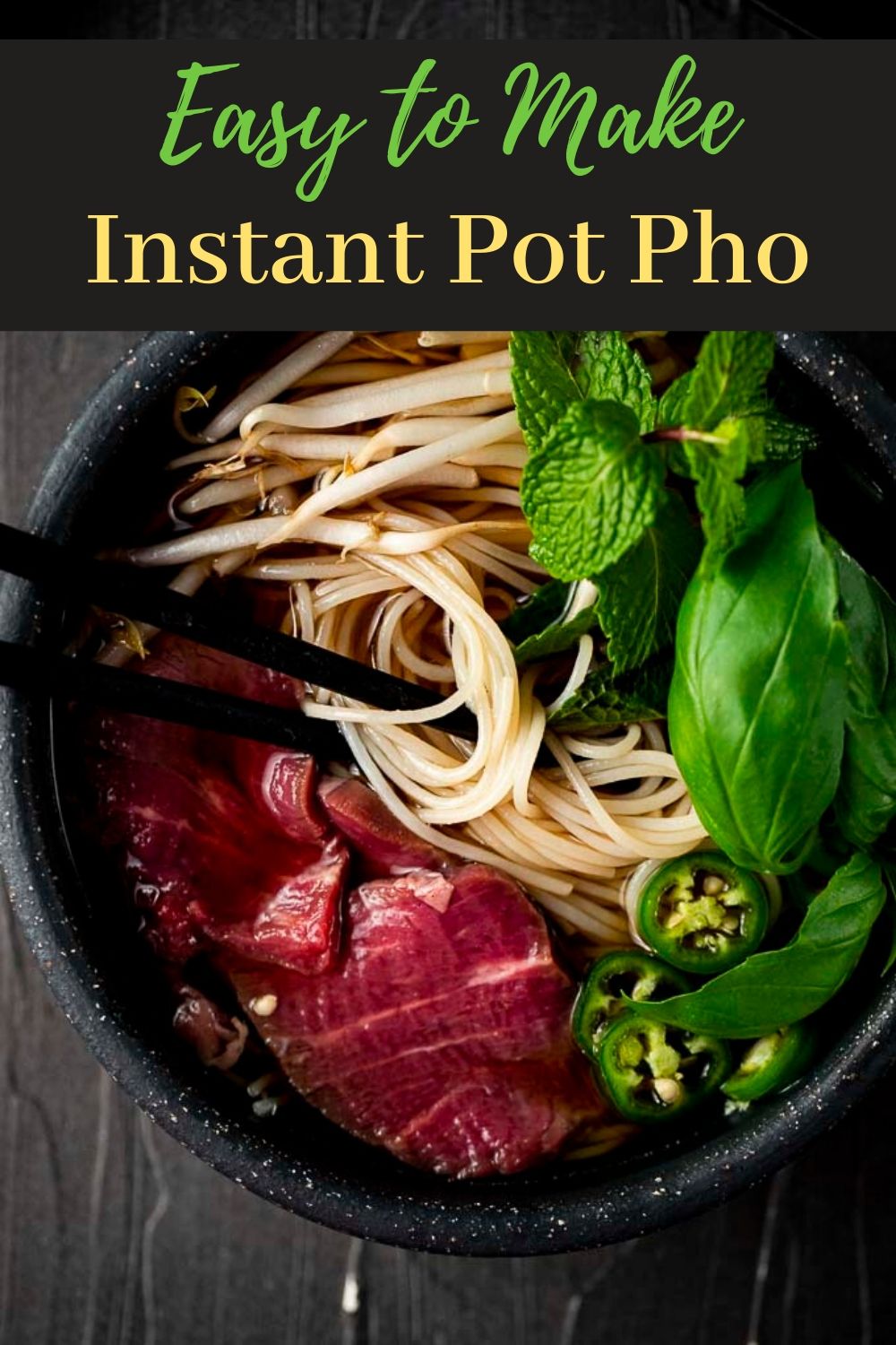 Instant Pot Pho (Beef Pho Recipe) - Went Here 8 This