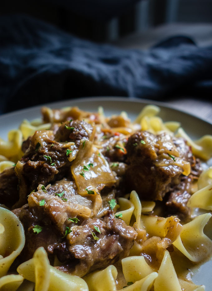 Instant Pot Creamy Braised Oxtails - Went Here 8 This