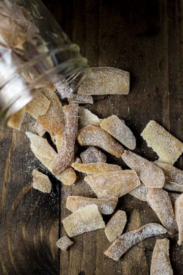 Candied Ginger Recipe Crystallized Ginger Went Here 8 This