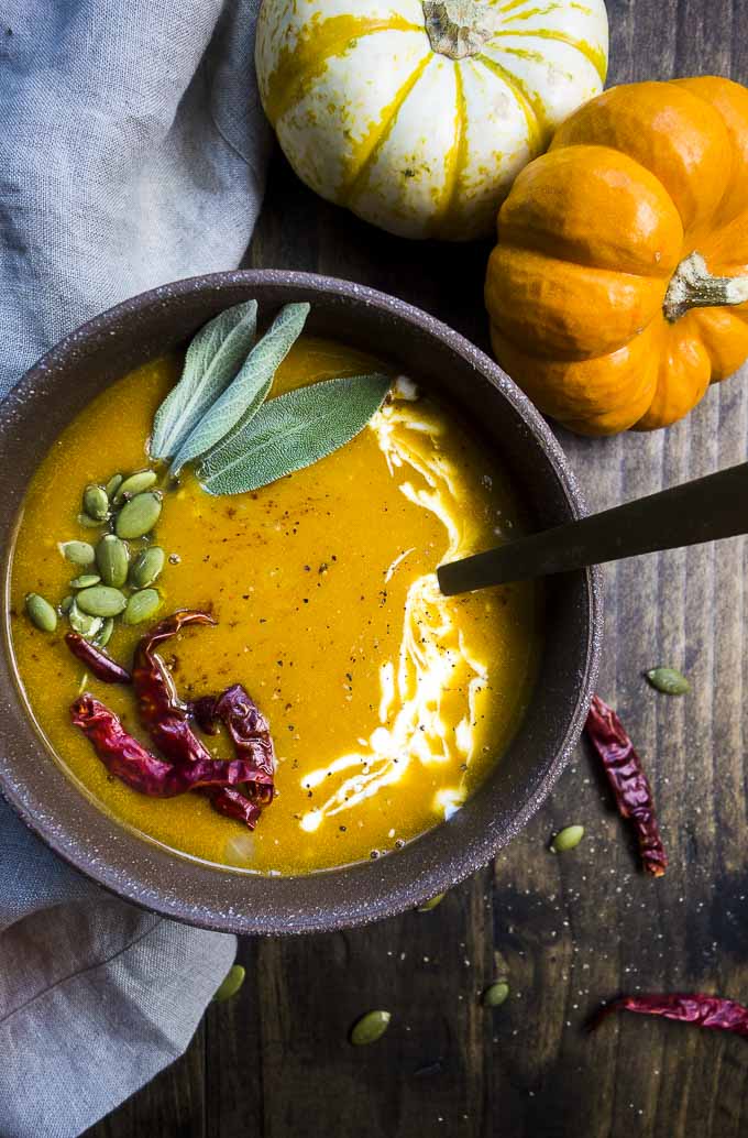 Coconut Curry Pumpkin Soup Recipe - Went Here 8 This