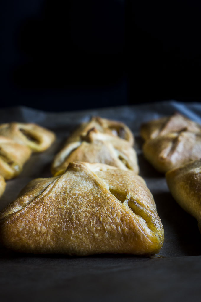 Curried Turkey Stuffed Crescent Roll Appetizers - Went ...