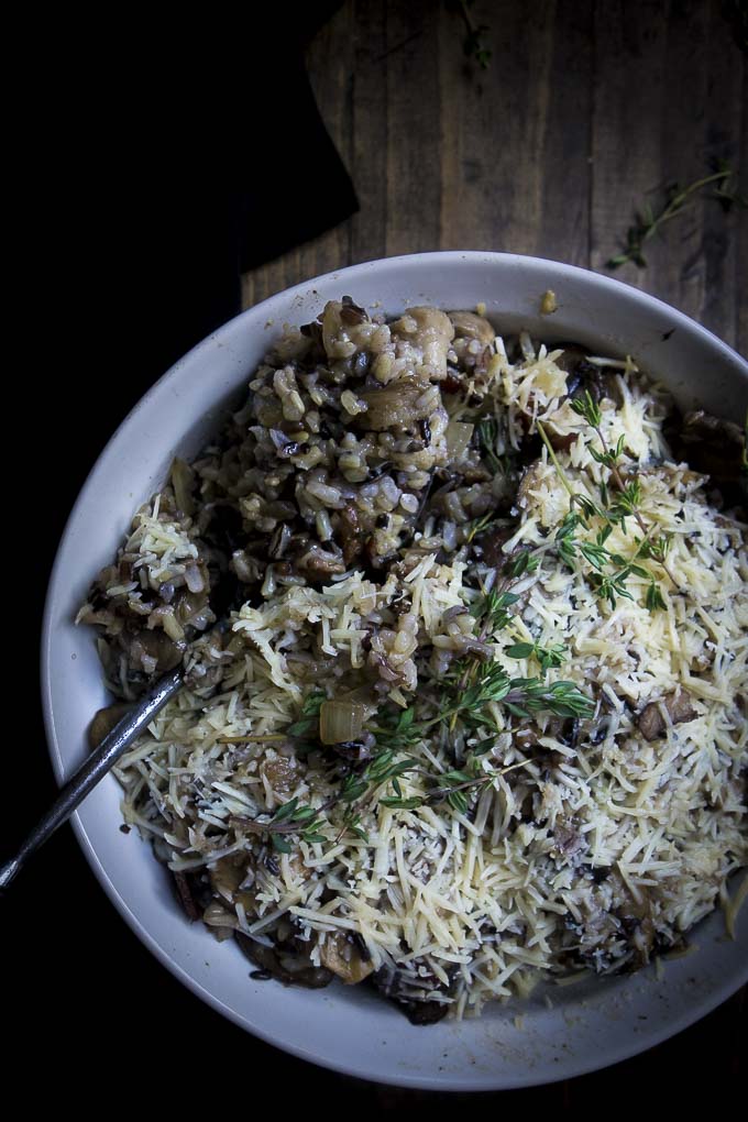 Wild Rice Stuffing with Mushrooms Went Here 8 This