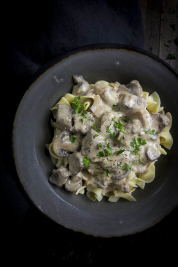 Easy Beef Stroganoff with Sour Cream - Went Here 8 This