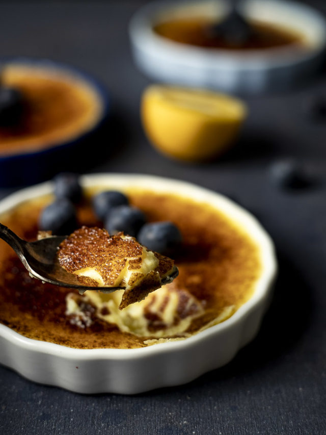 Lemon Creme Brulee Story