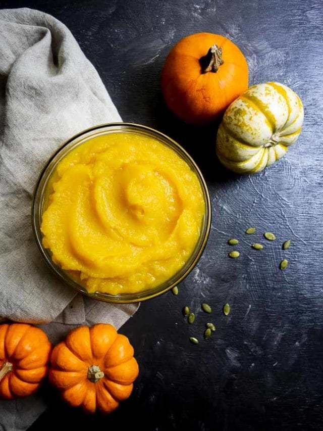 HOW TO MAKE PUMPKIN PUREE IN THE SLOW COOKER STORY