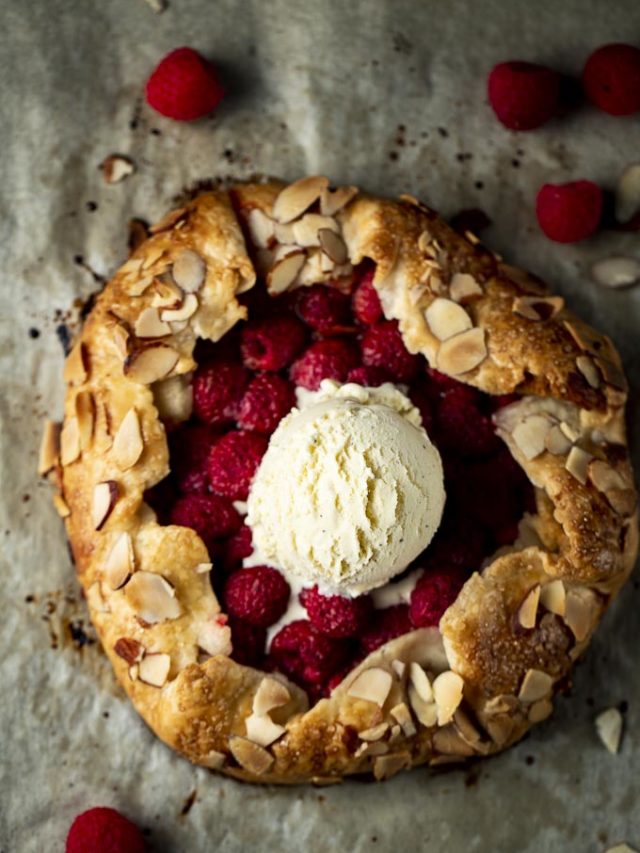 Rustic Raspberry Galette Story