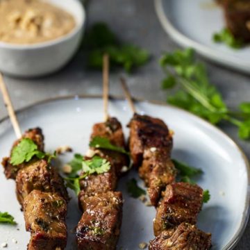 Indonesian Beef Satay Skewers - Went Here 8 This