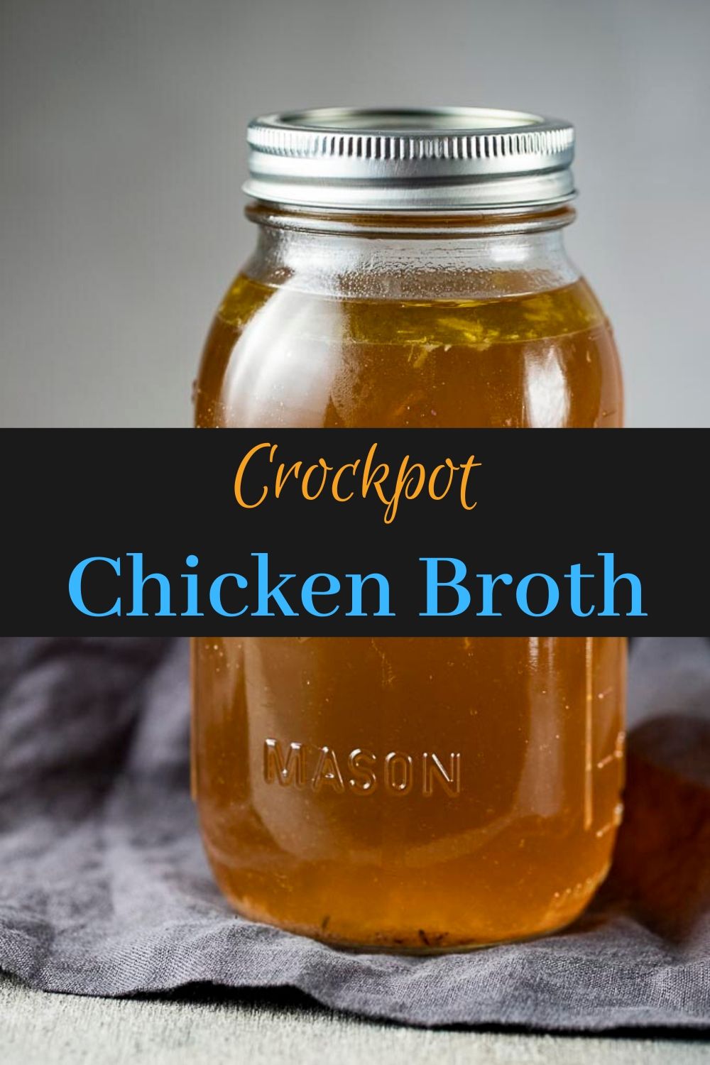 Crockpot Chicken Broth - Went Here 8 This