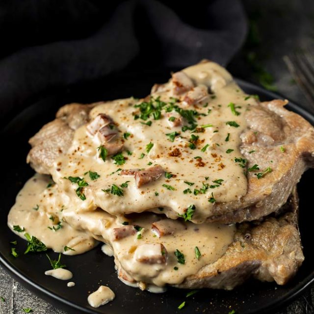 Instant Pot Pork Chops With Sausage Gravy - Went Here 8 This