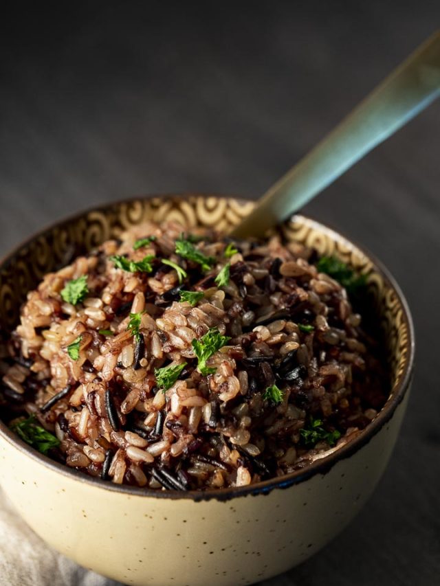 Instant Pot Wild Rice Story