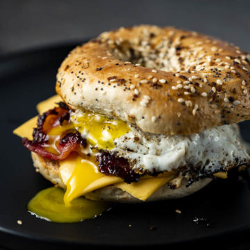 The Ultimate Bagel Breakfast Sandwich - Went Here 8 This