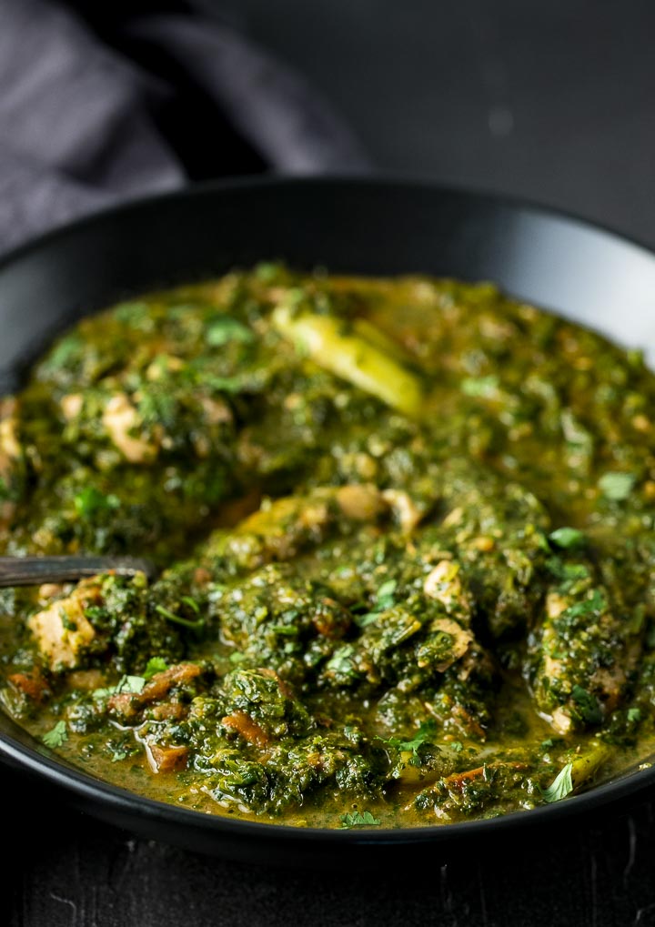 Chicken Saag (Chicken and Spinach Curry) - Went Here 8 This