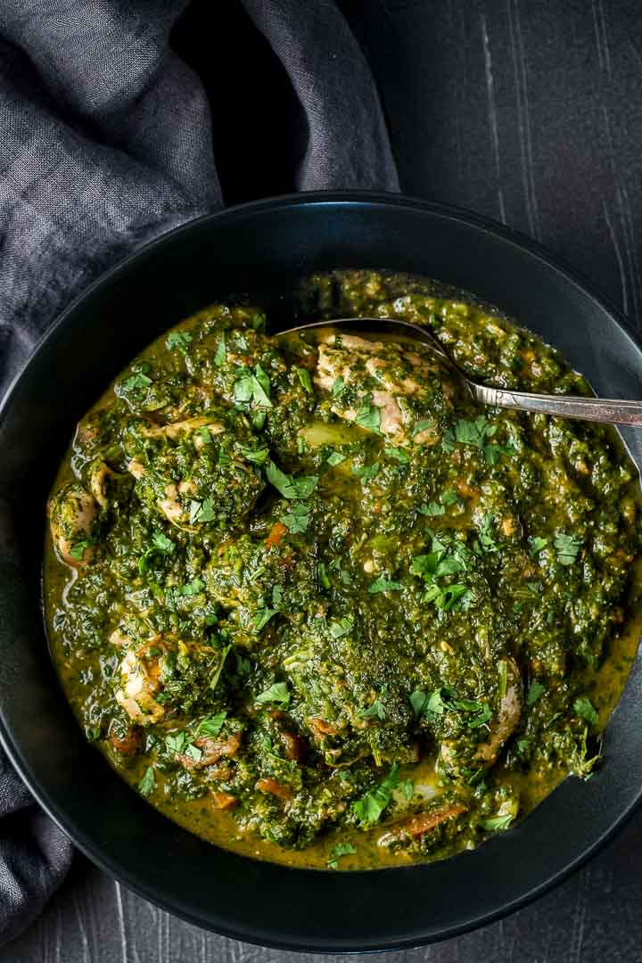 Chicken Saag (Chicken and Spinach Curry) - Went Here 8 This