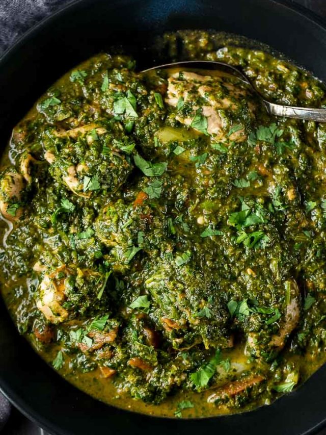 Chicken Saag Story