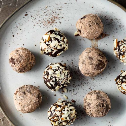 Boozy chocolate truffles give holiday treats a much-needed kick