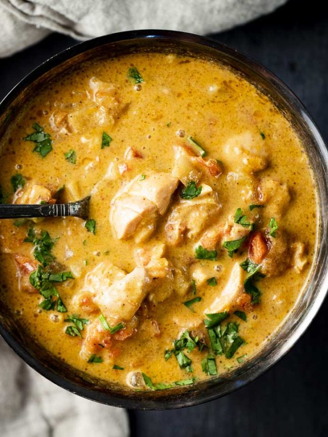 Instant Pot Chicken Curry Web Story