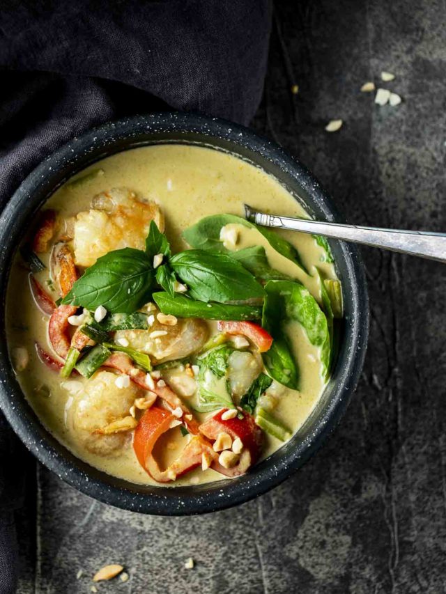 Green Thai Shrimp Curry Story