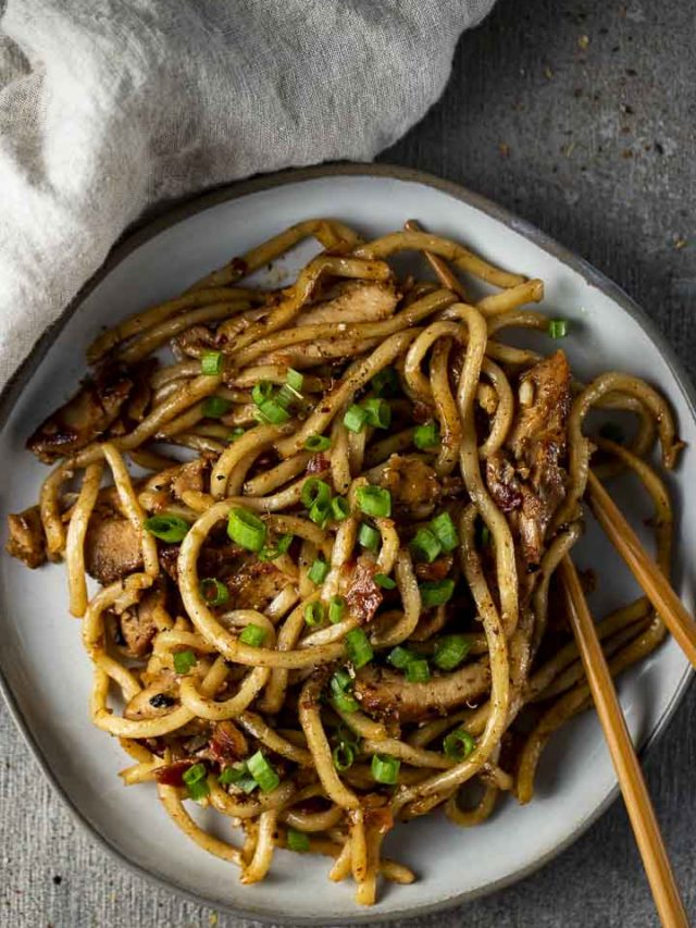 Chicken Udon Stir Fry Story