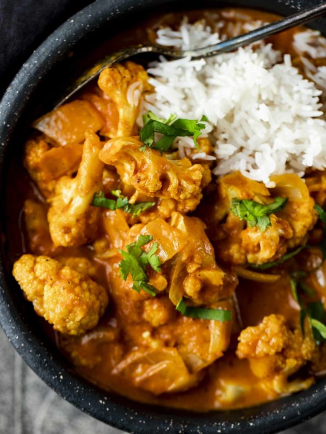 Vegan Cauliflower Tikka Masala