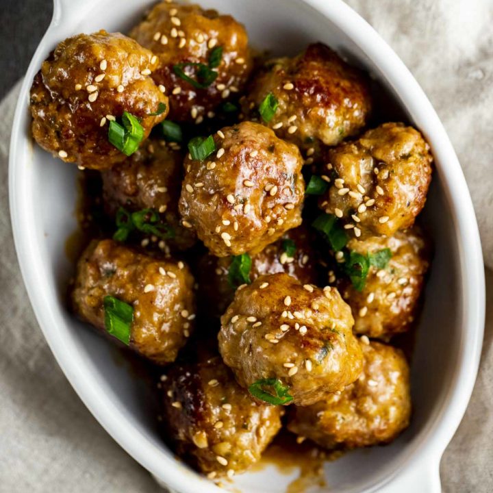 Asian Glazed Instant Pot Meatballs - Went Here 8 This