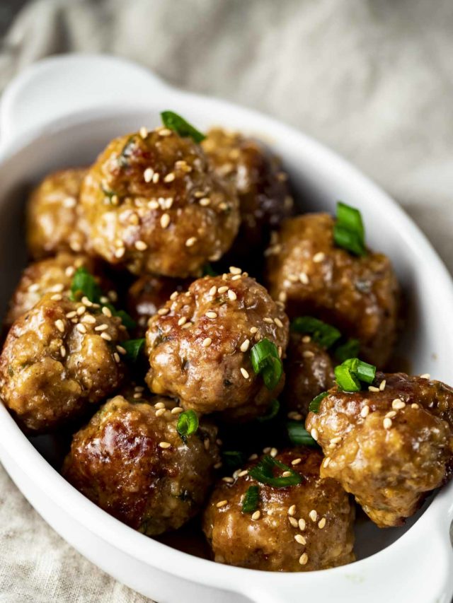 Instant Pot Asian Glazed Meatballs