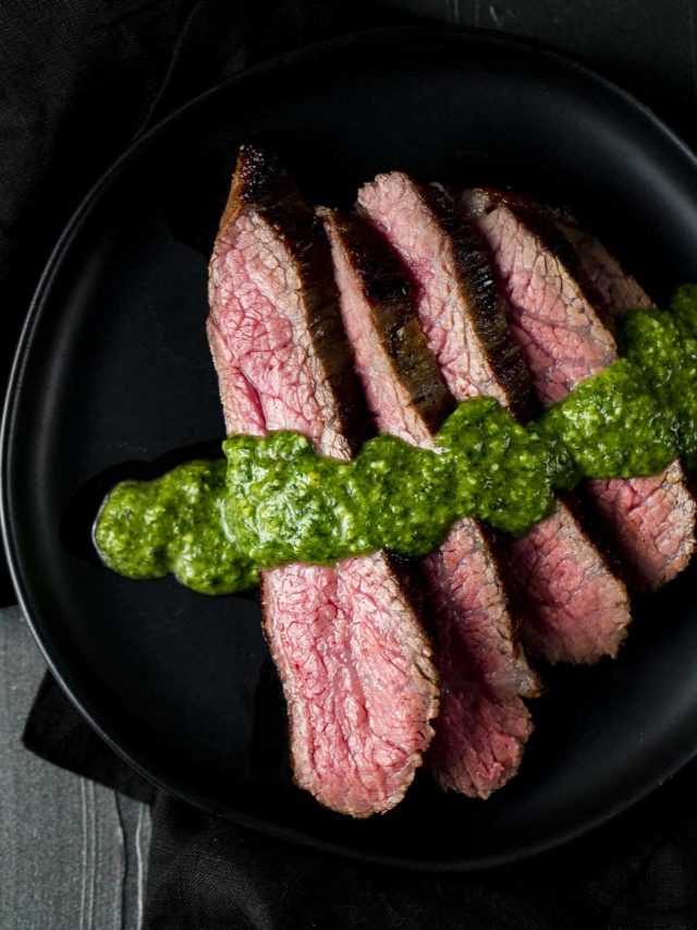 Juicy Sous Vide Lamb Chops With Mint Chimichurri Went Here This