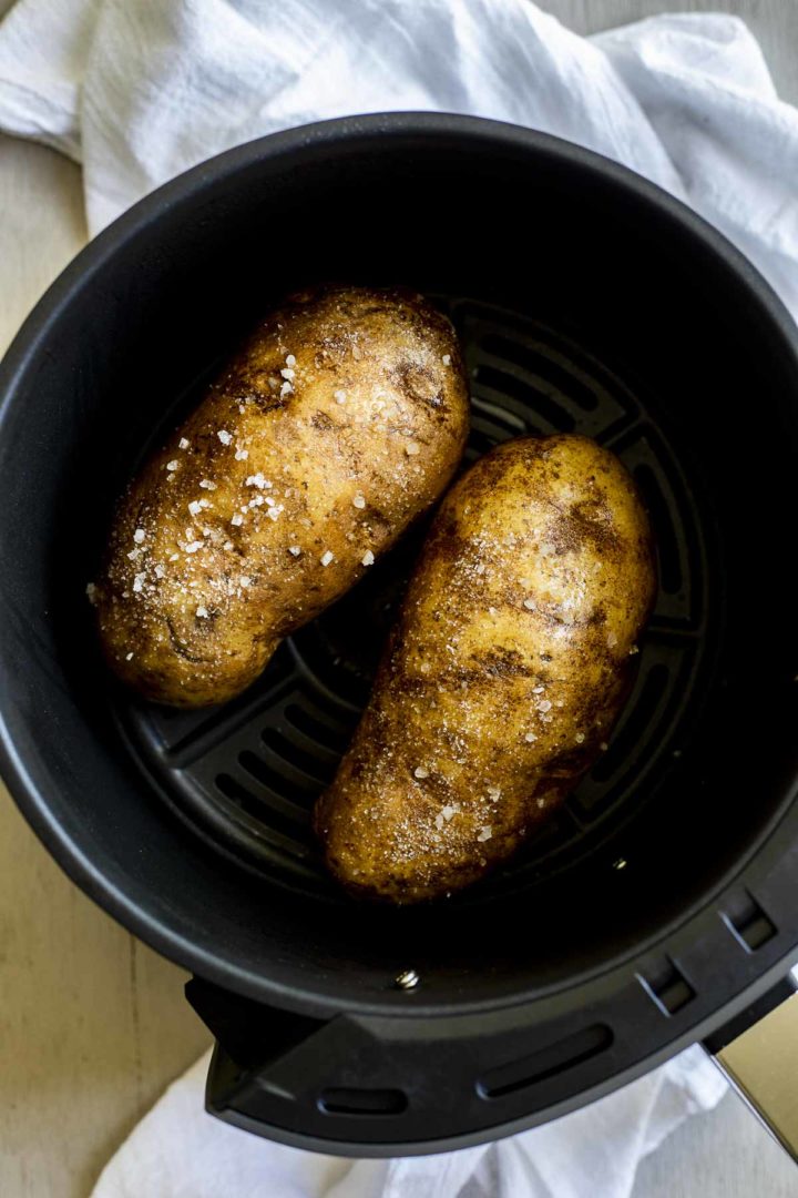 Easy Air Fryer Baked Potatoes - Went Here 8 This