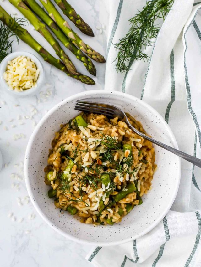 Asparagus Risotto Story