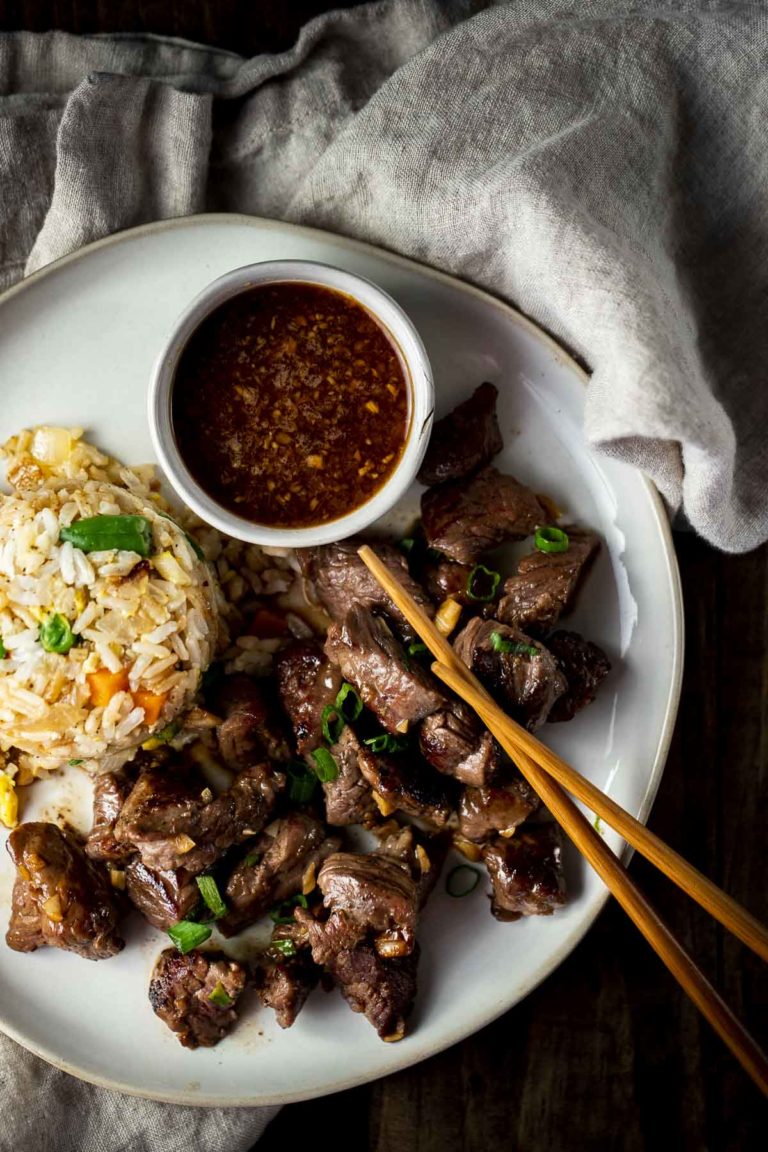 Hibachi Steak with Fried Rice and Ginger Sauce - Went Here 8 This