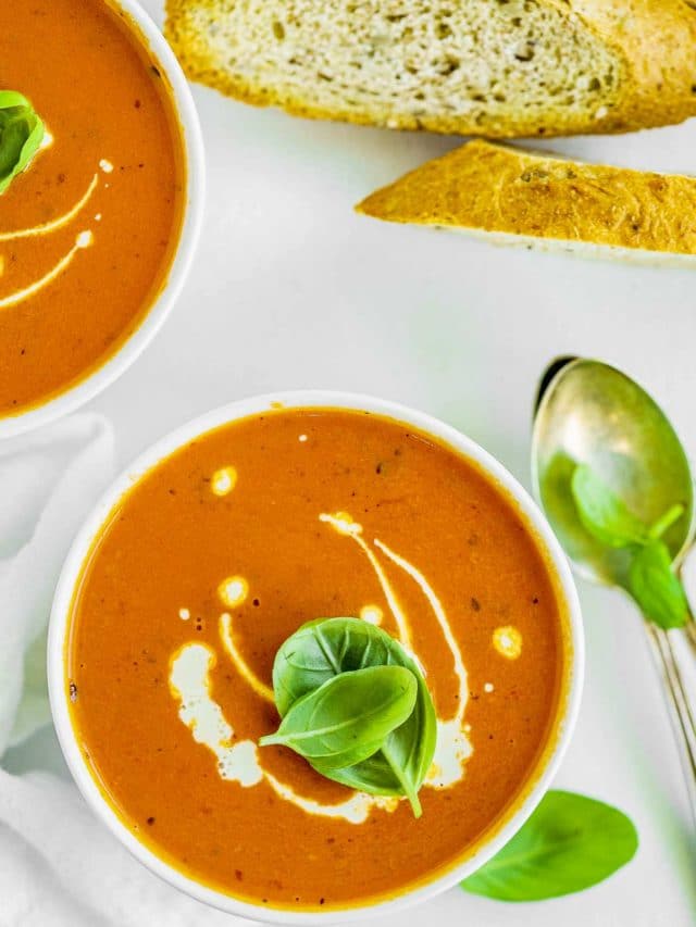 Instant Pot Creamy Tomato Soup Story