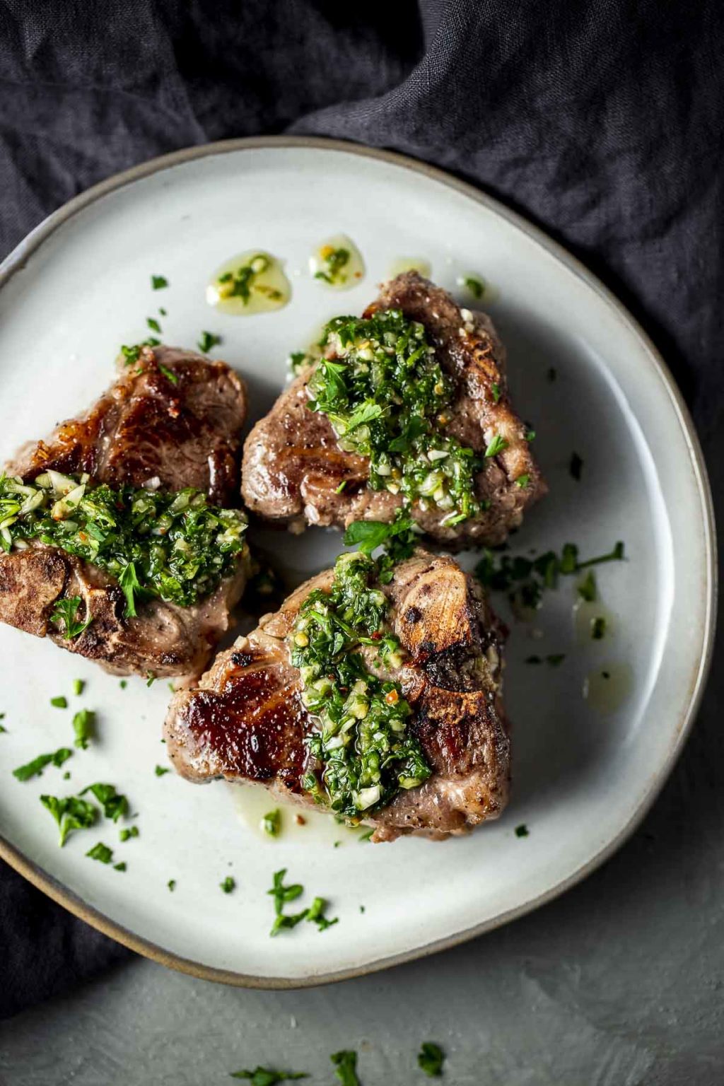 Sous Vide Lamb Chops with Mint Chimichurri - Went Here 8 This