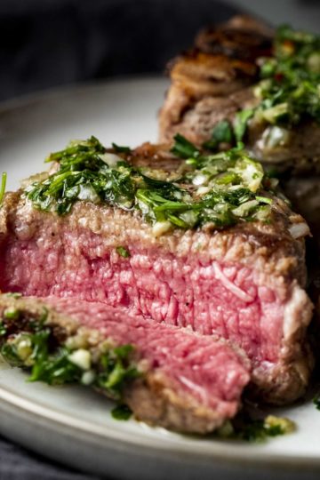 Juicy Sous Vide Lamb Chops with Mint Chimichurri - Went Here 8 This