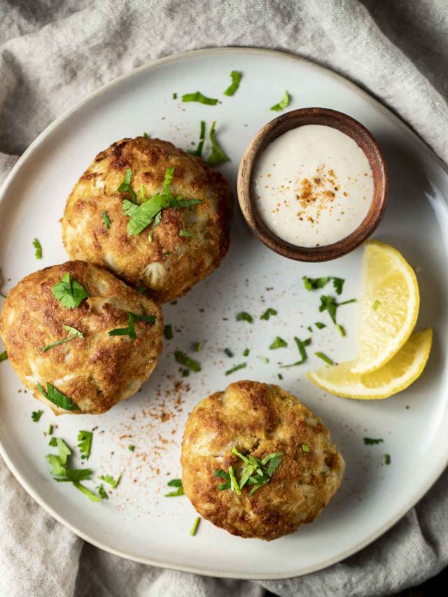 Air Fryer Crab Cakes Story