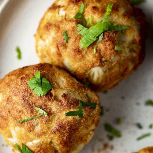 Air Fryer Crab Cakes - Went Here 8 This