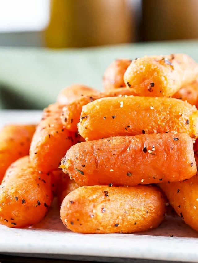 Air Fryer Glazed Carrots Story