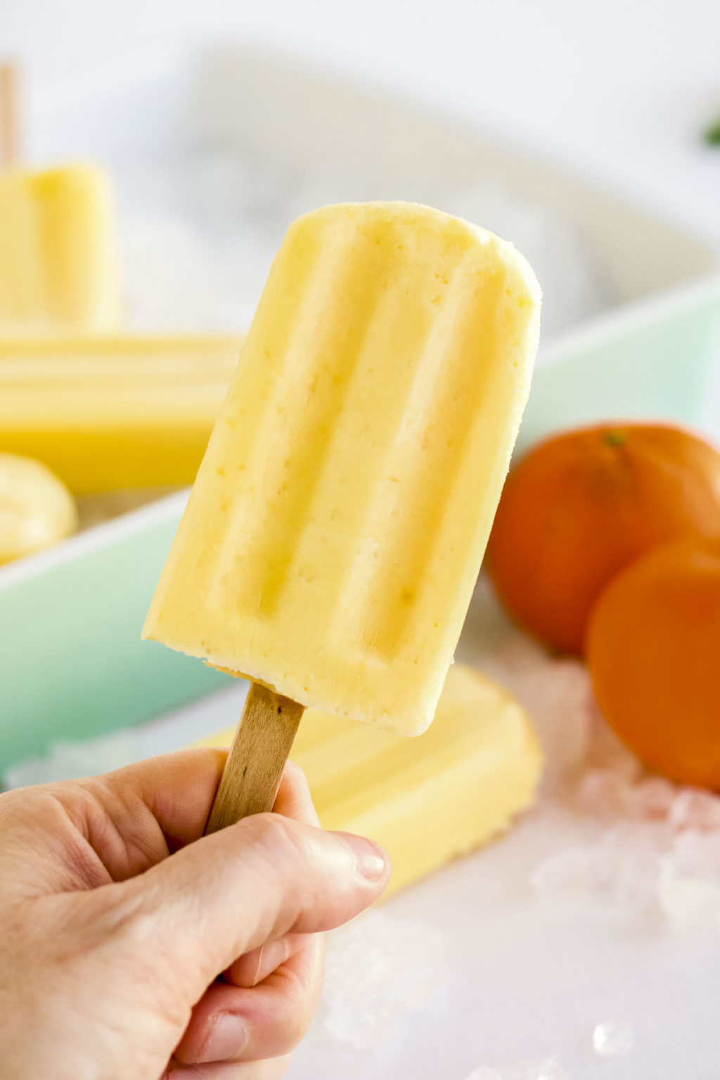 Orange Creamsicle Popsicles (5 Ingredient) - Went Here 8 This