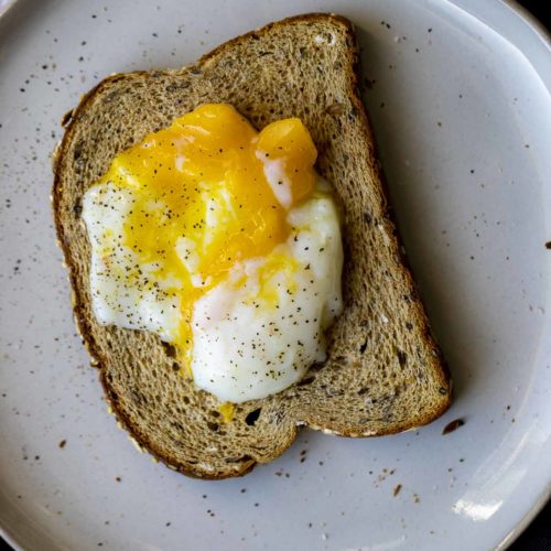 sous vide poached eggs recipe – use real butter