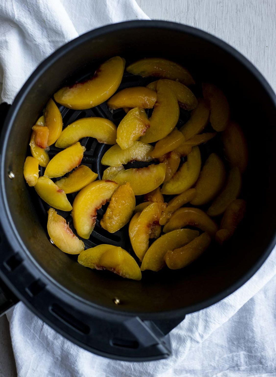 Air Fryer Dehydrated Peaches - Went Here 8 This