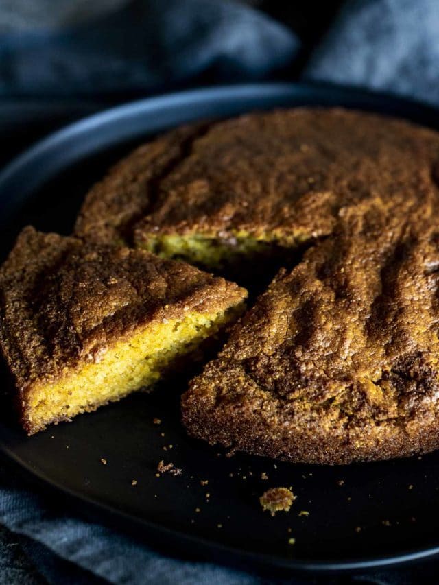 Air Fryer Honey Cornbread Story