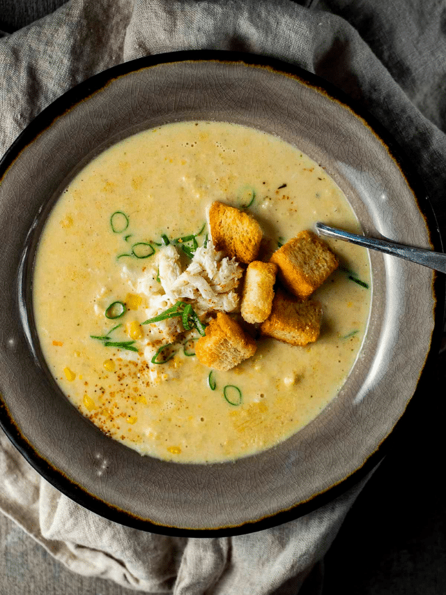 Spicy Crab and Corn Bisque Story