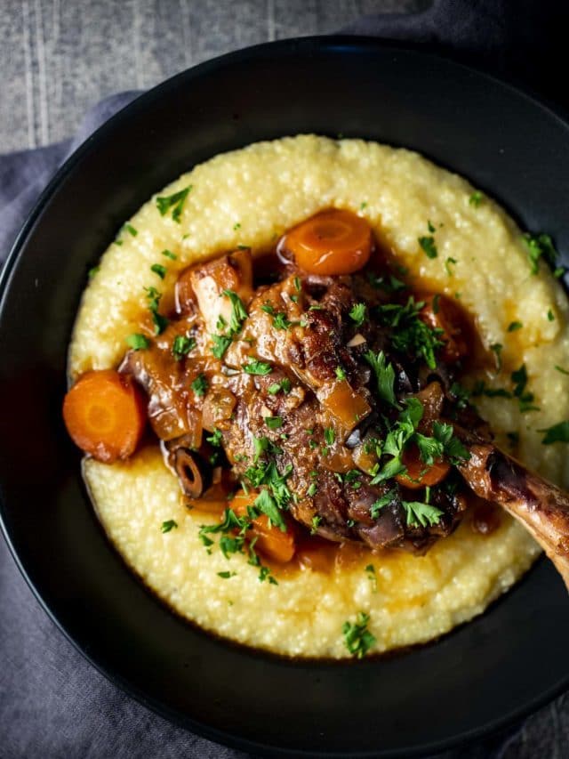 Instant Pot Lamb Shanks Story