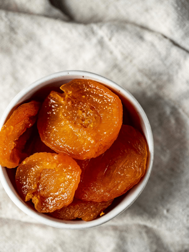 Air Fryer Dehydrated Apricots Story