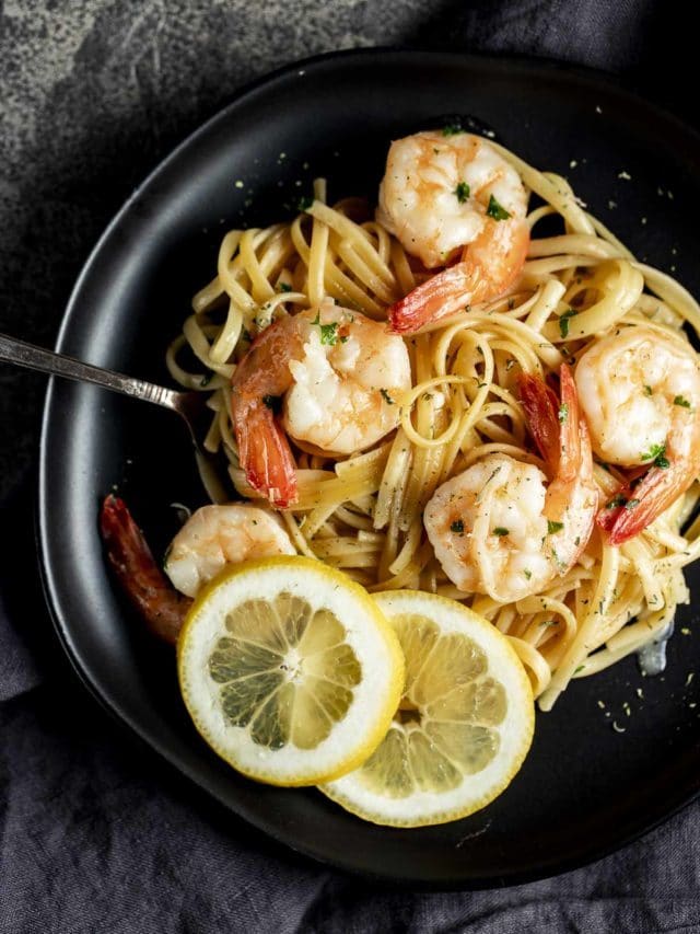 Instant Pot Shrimp Scampi Story