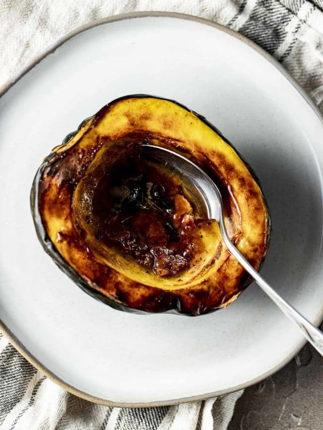 Air Fryer Acorn Squash Story