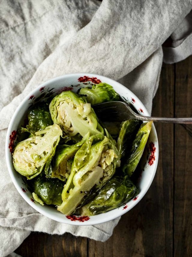 INSTANT POT BRUSSELS SPROUTS STORY