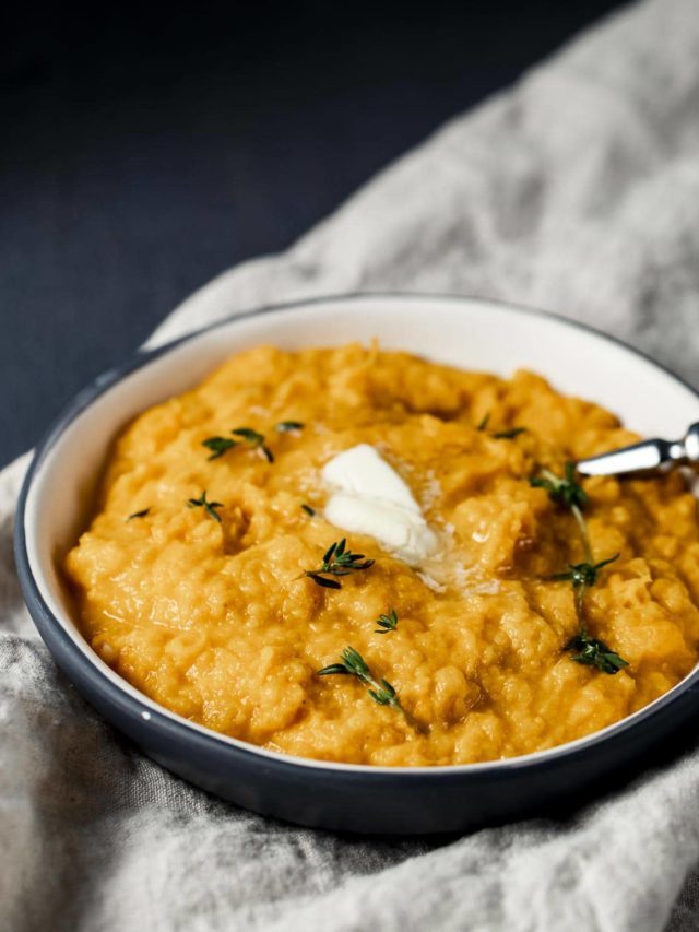 INSTANT POT MASHED SWEET POTATOES STORY