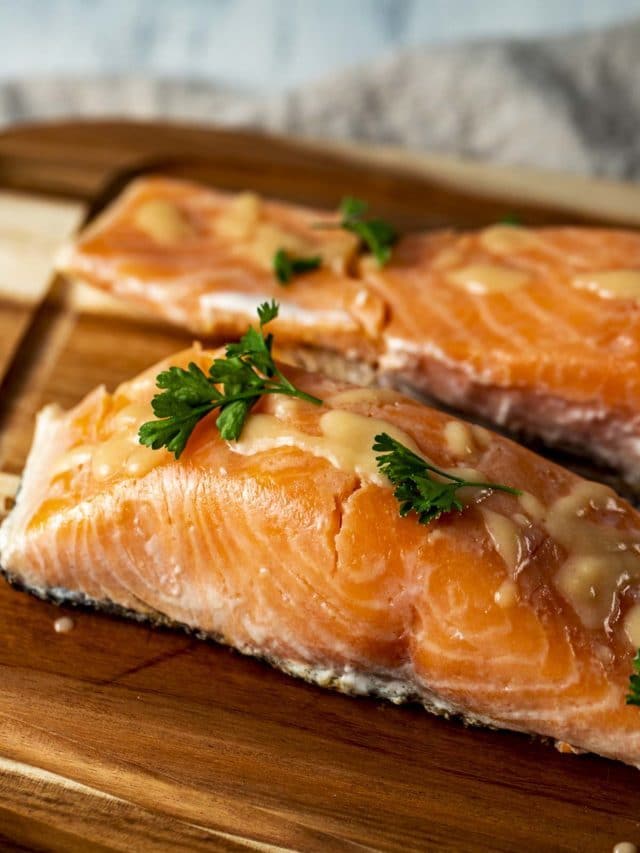 SOUS VIDE SALMON WITH PINEAPPLE MISO GLAZE STORY