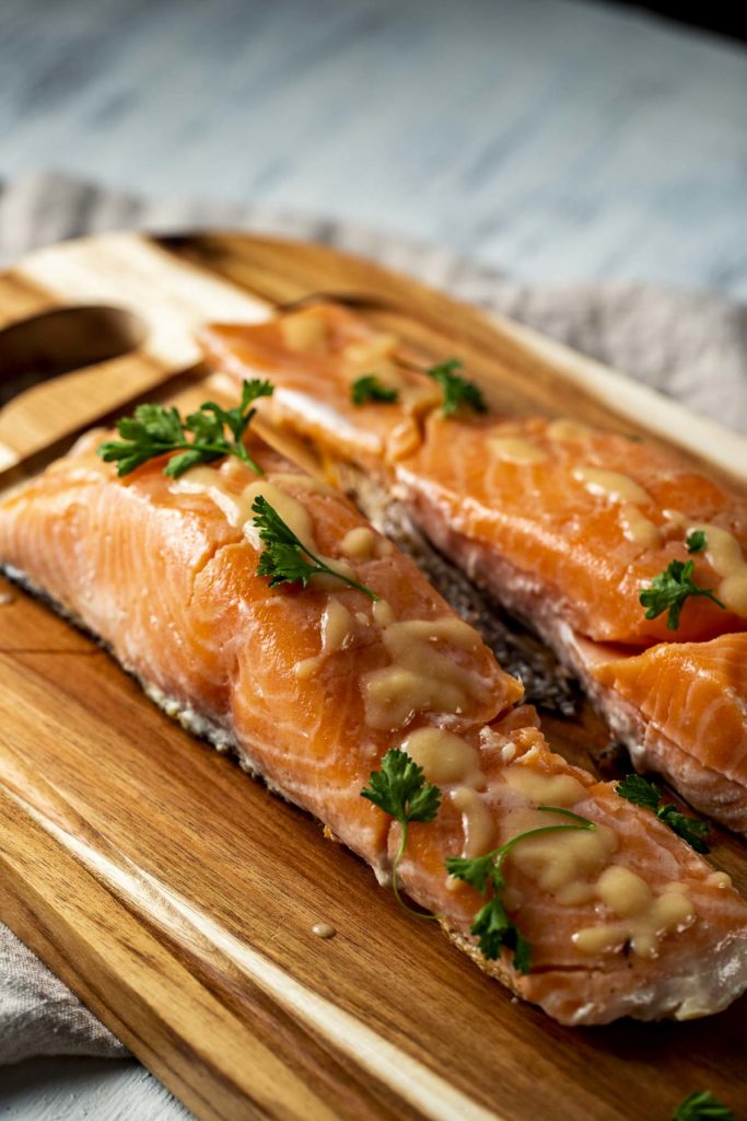 Sous Vide Salmon with Pineapple Miso Glaze - Went Here 8 This